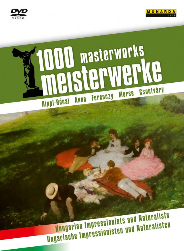 1000 Meisterwerke - Ungarische Impressionisten und Naturalisten / Hungarian Impressionists and Naturalists, 1 DVD