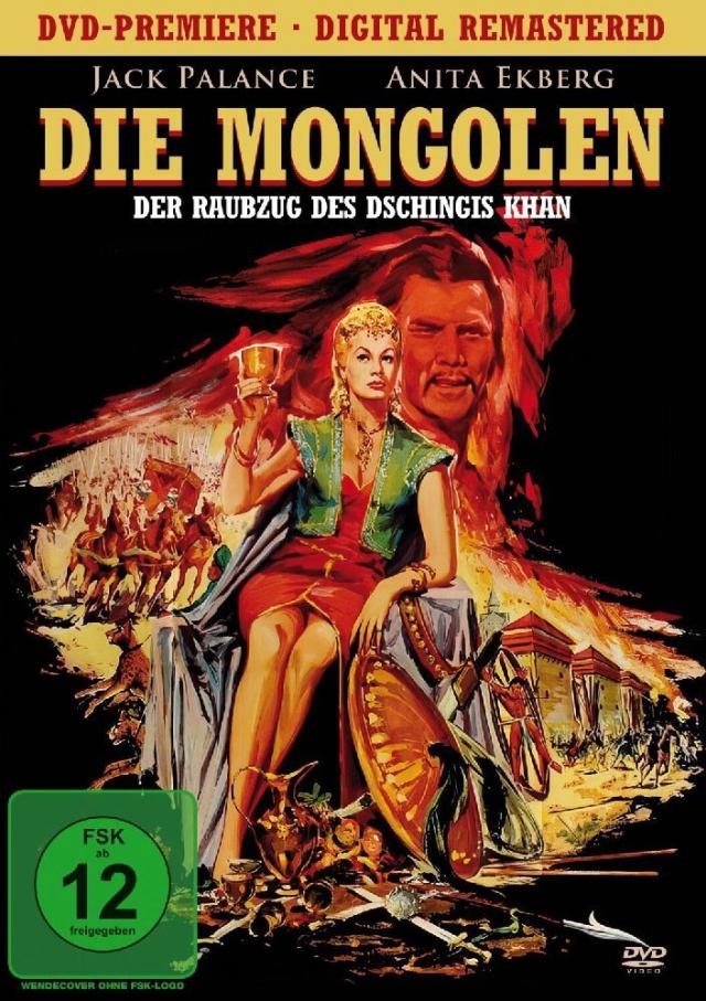 Die Mongolen, 1 DVD (Uncut Kinofassung remastered)
