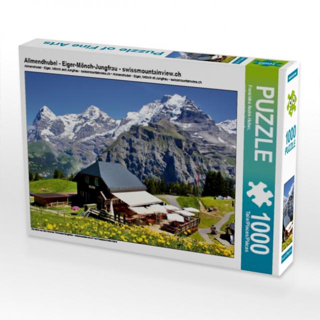 Allmendhubel - Eiger-Mönch-Jungfrau - swissmountainview.ch (Puzzle)