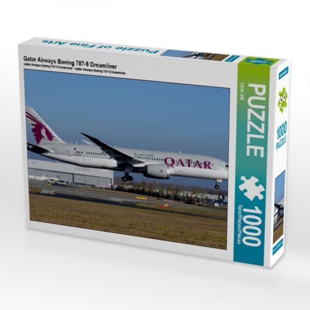 Qatar Airways Boeing 787-8 Dreamliner (Puzzle)