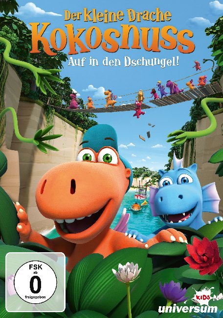 Der kleine Drache Kokosnuss - Auf in den Dschungel!, 1 DVD