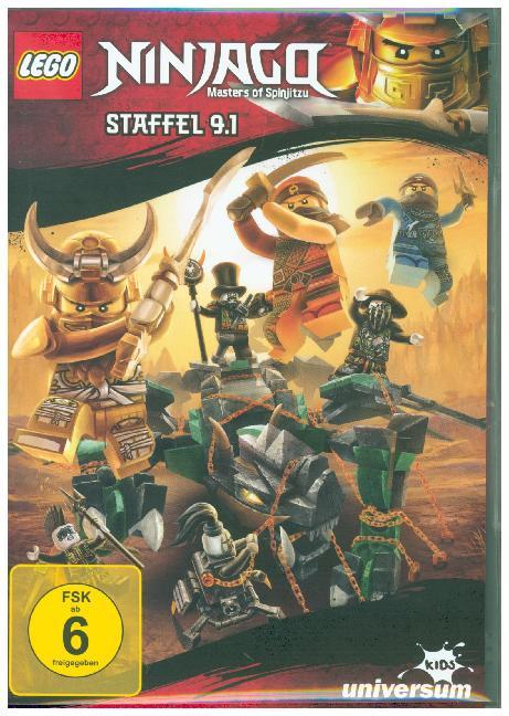 LEGO Ninjago. Staffel.9.1, 1 DVD