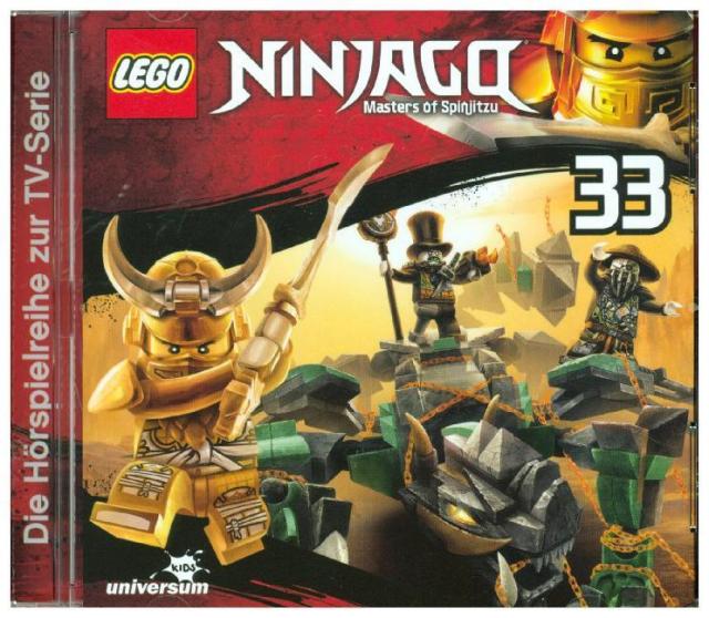 LEGO Ninjago, Masters of Spinjitzu. Tl.33, 1 Audio-CD