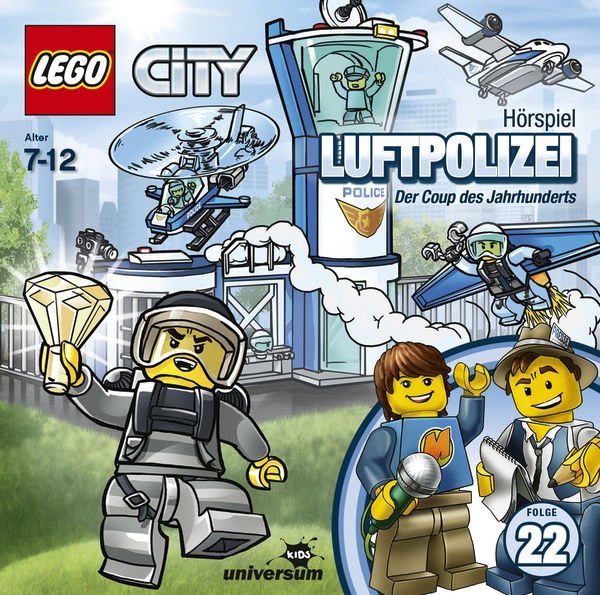 LEGO City - Luftpolizei. Tl.22, 1 Audio-CD, 1 Audio-CD