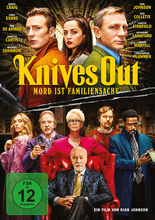 Knives Out - Mord ist Familiensache, 1 DVD