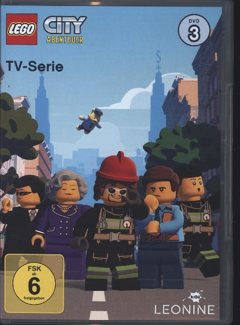 LEGO City - TV-Serie. Tl.3, 1 DVD