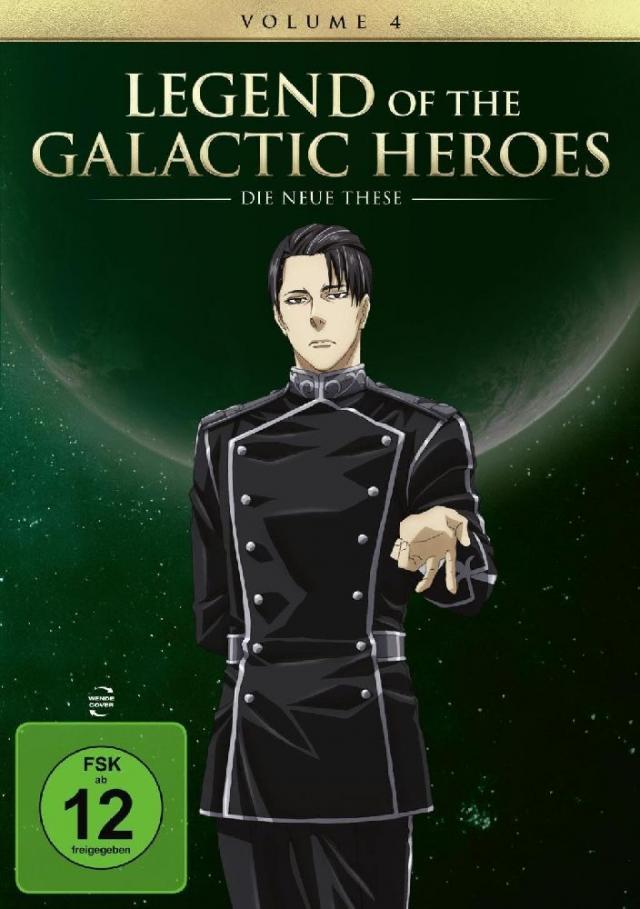 Legend of the Galactic Heroes. Vol.4, 1 DVD