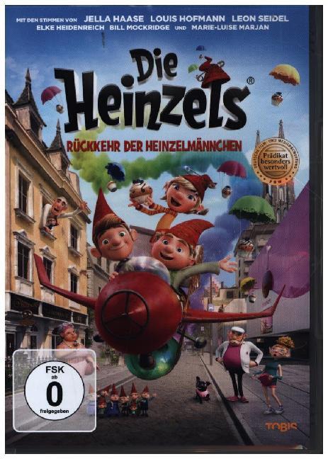 Die Heinzels - Rückkehr der Heinzelmännchen, 1 DVD, 1 DVD-Video