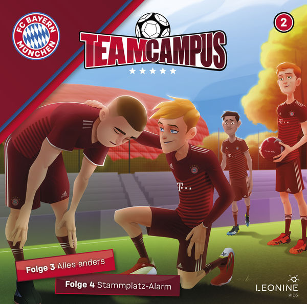 FC Bayern Team Campus. Tl.2, 1 Audio-CD