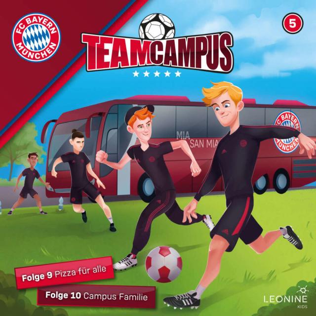 FC Bayern Team Campus (Fußball). Tl.5, 1 Audio-CD
