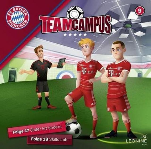 FC Bayern Team Campus. Tl.9, 1 Audio-CD