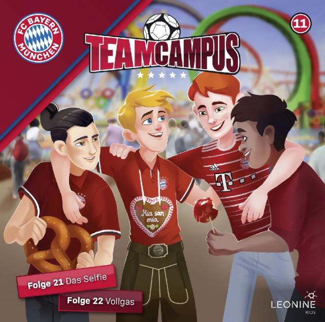 FC Bayern Team Campus (Fussball). Tl.11, 1 Audio-CD