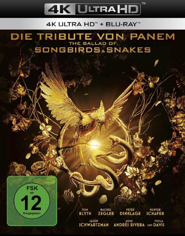 Die Tribute von Panem - The Ballad Of Songbirds And Snakes, 1 4K UHD-Blu-ray + 1 Blu-ray