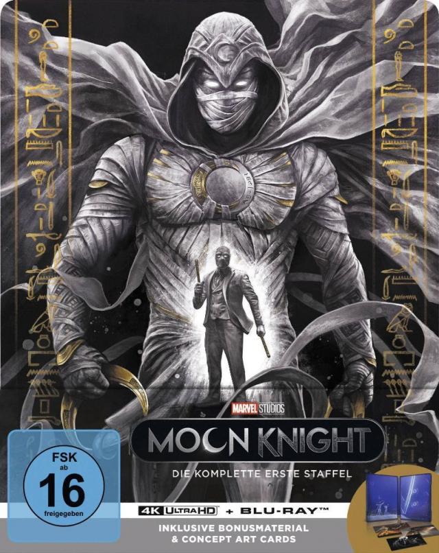 Moon Knight. Staffel.1, 2 4K UHD-Blu-ray + 2 Blu-ray (Limited Steelbook)