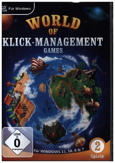 World of Klick-Management Games für Windows 11 & 10, 1 CD-ROM