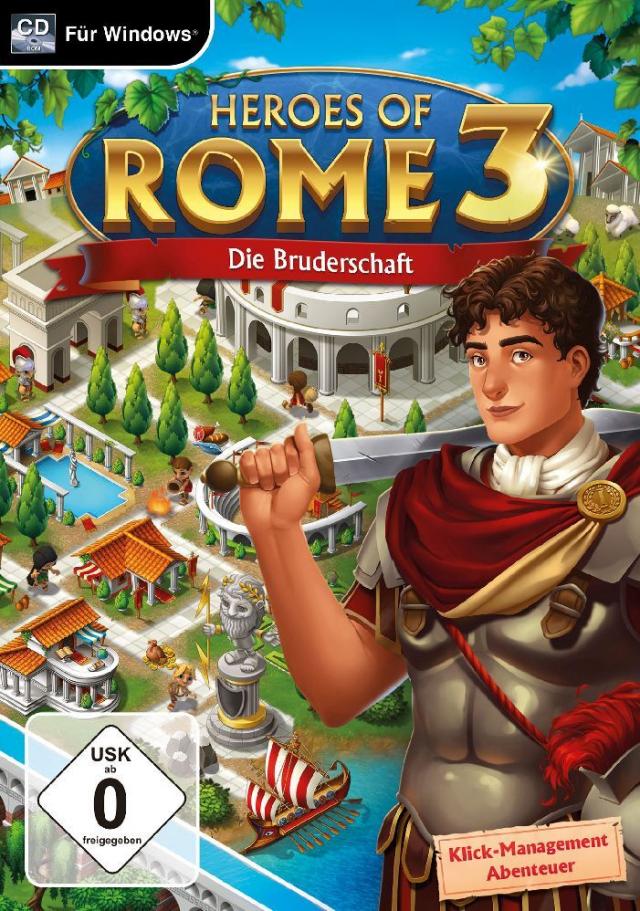 Heroes of Rome 3, Die Bruderschaft, 1 CD-ROM
