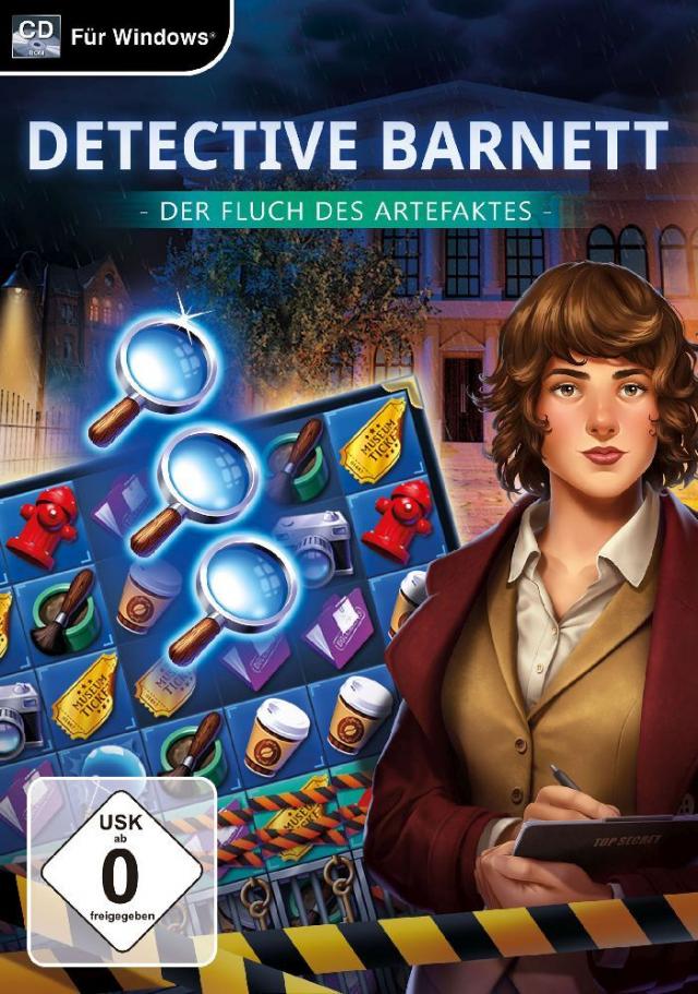 Detective Barnett: Der Fluch des Artefaktes, 1 CD-ROM
