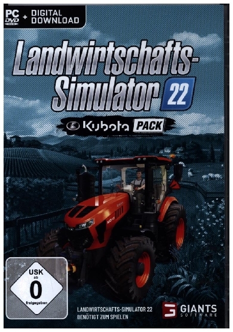 Landwirtschafts-Simulator 22, Kubota Pack, 1 DVD-ROM