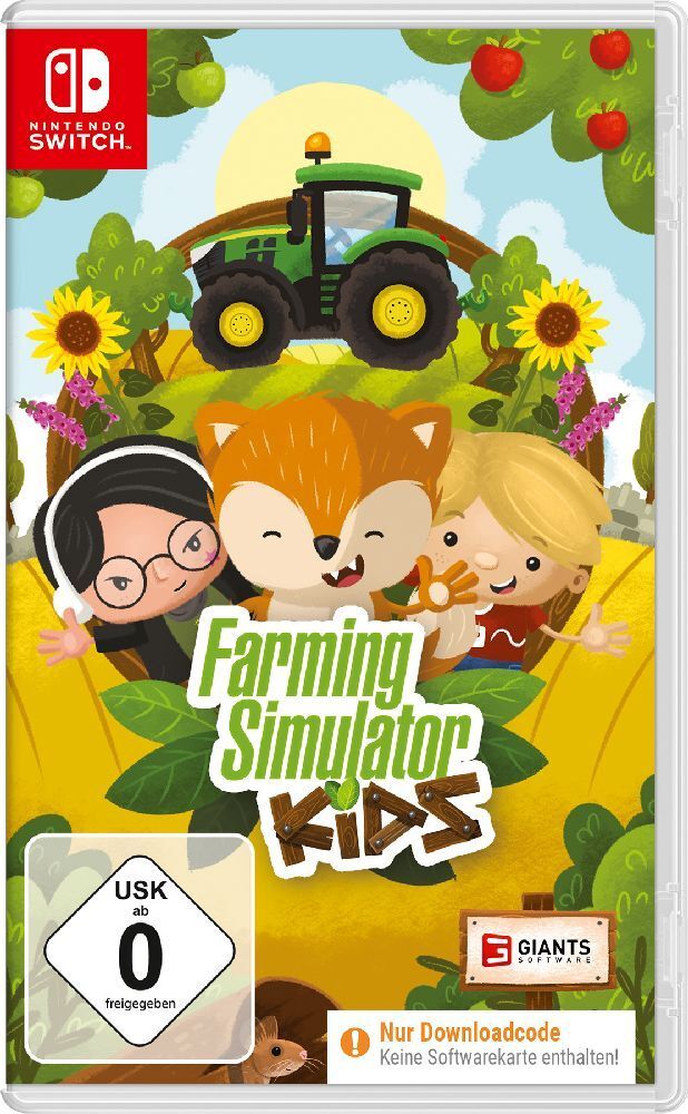 Farming Simulator Kids, 1 Nintendo Switch-Spiel (Downloadcode)