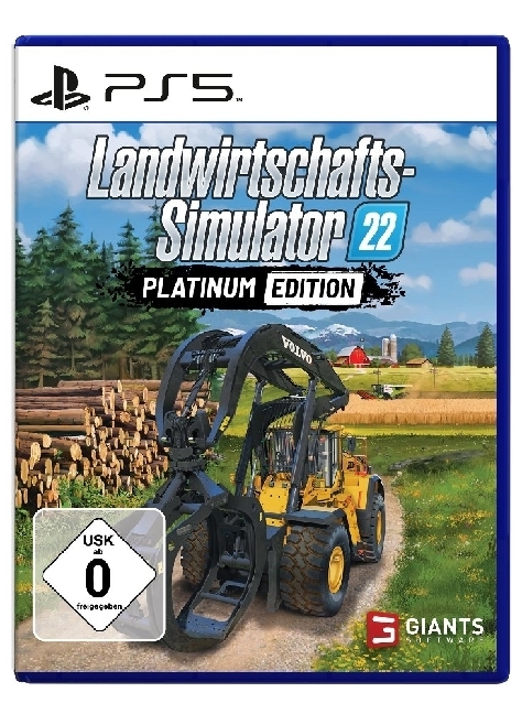 Landwirtschafts-Simulator 22: Platinum-Edition, 1 PS5-Disc