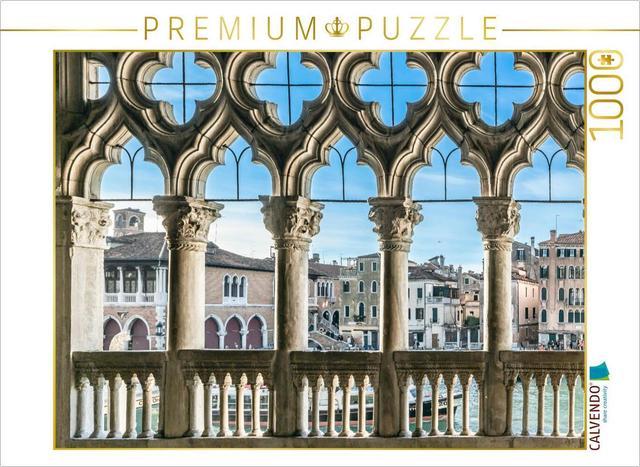 CALVENDO Puzzle Palazzo Ca' d'Oro in Cannaregio | 1000 Teile Lege-Größe 64x48cm Foto-Puzzle für glückliche Stunden