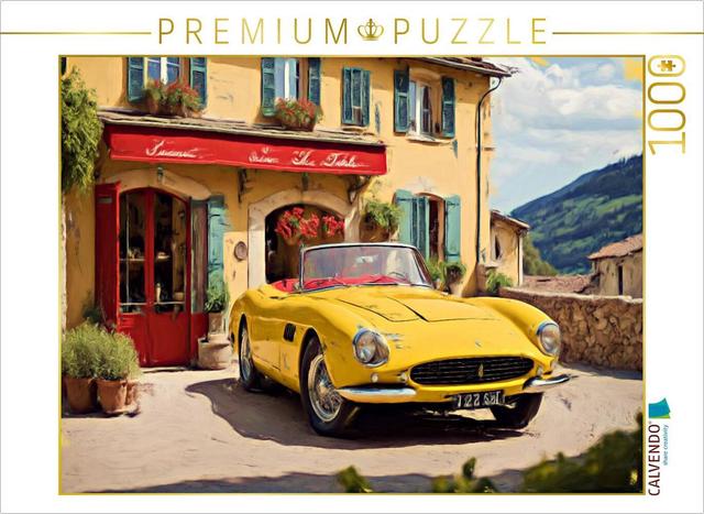 CALVENDO Puzzle Der Ferrari 250 GT wurde als CabrioVersion von 1955 bis 1962 produziert. | 1000 Teile Lege-Größe 64x48cm Foto-Puzzle für glückliche Stunden
