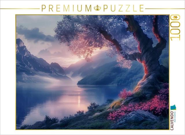 CALVENDO Puzzle Ein Motiv aus dem Kalender Anime - Welten: Eine Reise durch verträumte Welten | 1000 Teile Lege-Größe 64x48cm Foto-Puzzle für glückliche Stunden