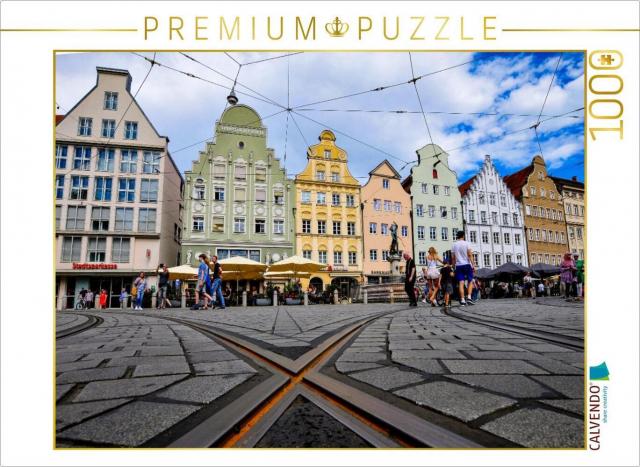 CALVENDO Puzzle Moritzplatz | 1000 Teile Lege-Größe 64x48cm Foto-Puzzle für glückliche Stunden