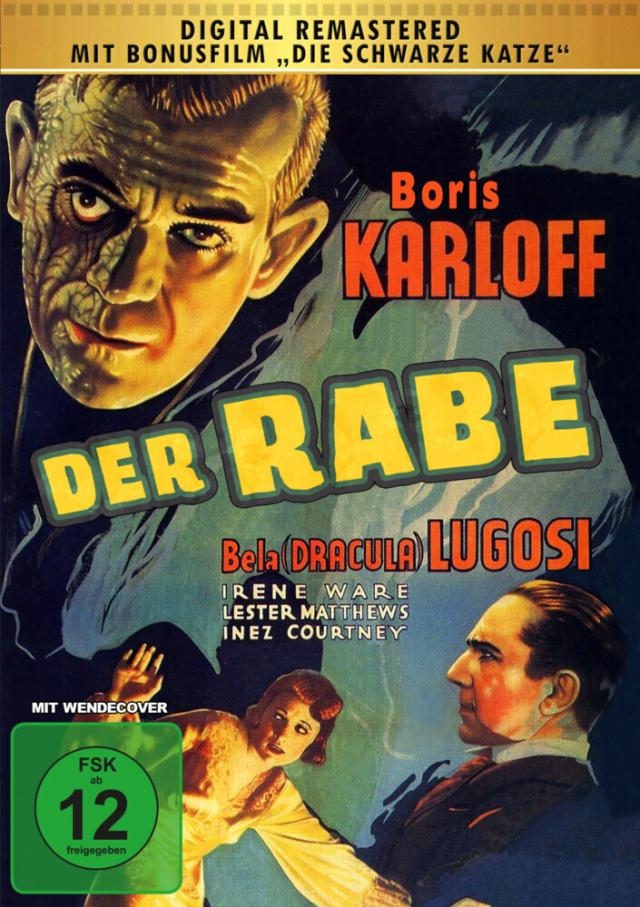Der Rabe, 1 DVD (Digital remastered inkl. Bonusfilm)
