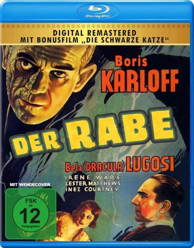Der Rabe, 1 Blu-ray (HD neu abgetastet inkl. Bonusfilm)