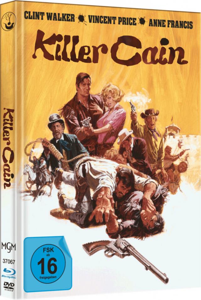 Killer Cain, 1 DVD + 1 Blu-ray (Limited Mediabook Cover A)