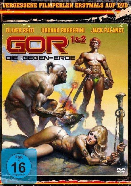 Gor - Die Gegen-Erde 1 + 2, 1 DVD