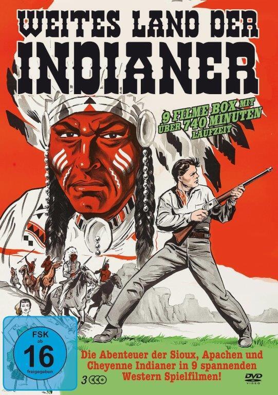 Weites Land der Indianer, 3 DVD