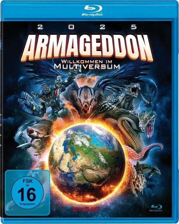 2025 Armageddon, 1 Blu-ray