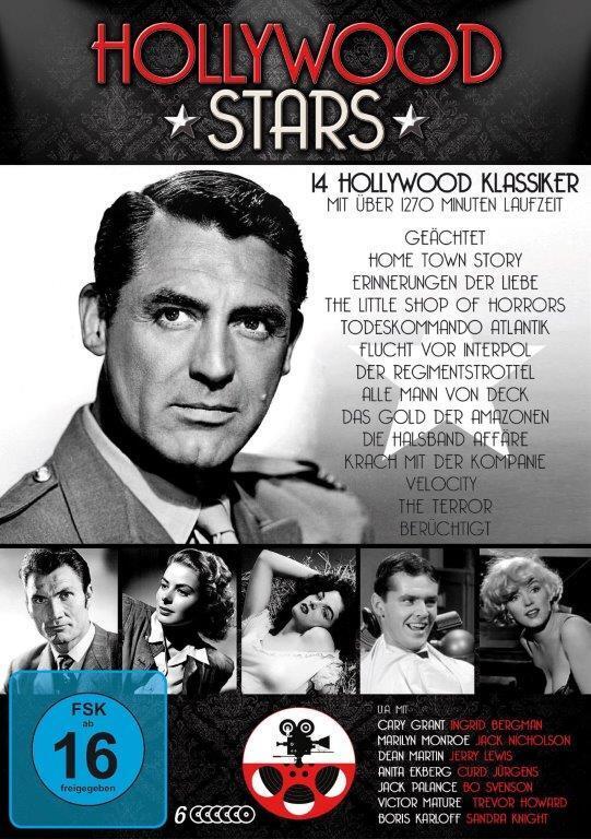Hollywood Stars, 6 DVD