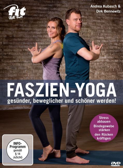Faszien-Yoga - gesünder, beweglicher und schöner werden!, 1 DVD