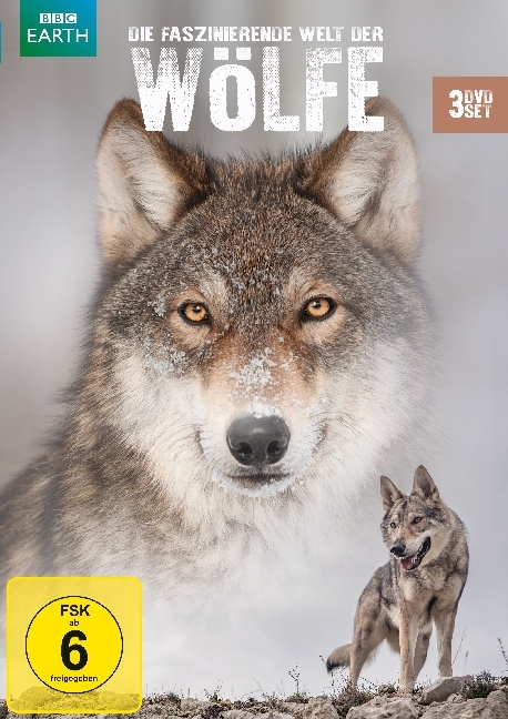 Die faszinierende Welt der Wölfe, 3 DVD