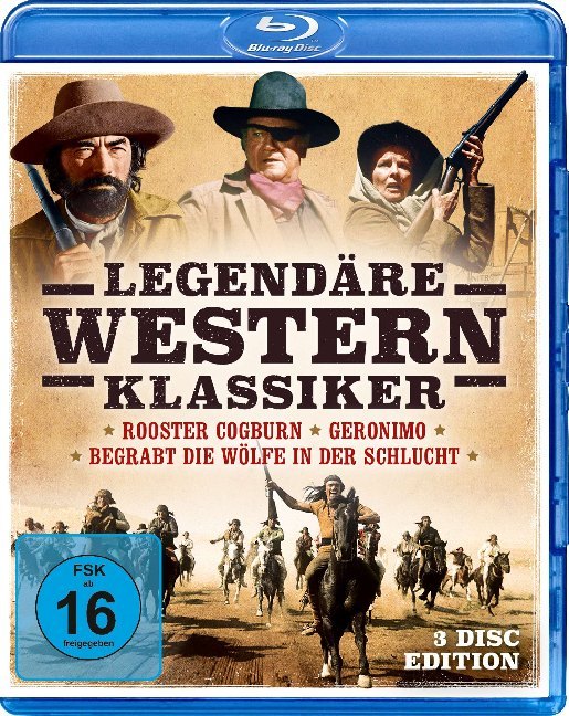 Legendäre Western-Klassiker, 3 Blu-ray