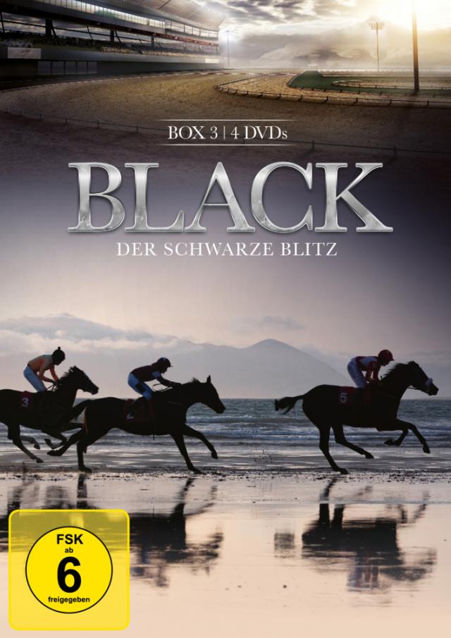 Black, der schwarze Blitz. Box.3, 4 DVD