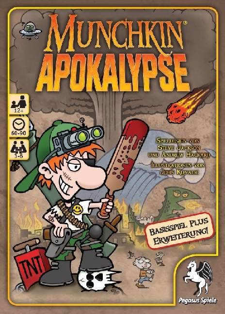 Munchkin Apokalypse 1 + 2 (Kartenspiel)