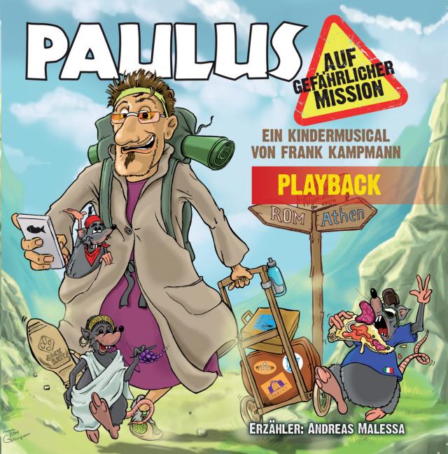 Paulus auf gefährlicher Mission PLAYBACK CD