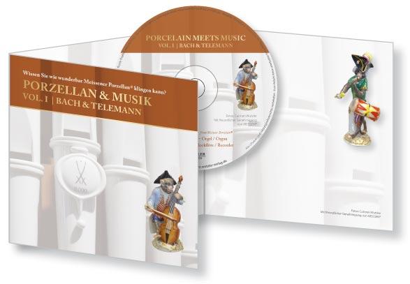 CD-Card Porzellan & Musik | Porcelain meets music Vol. I | Bach & Telemann
