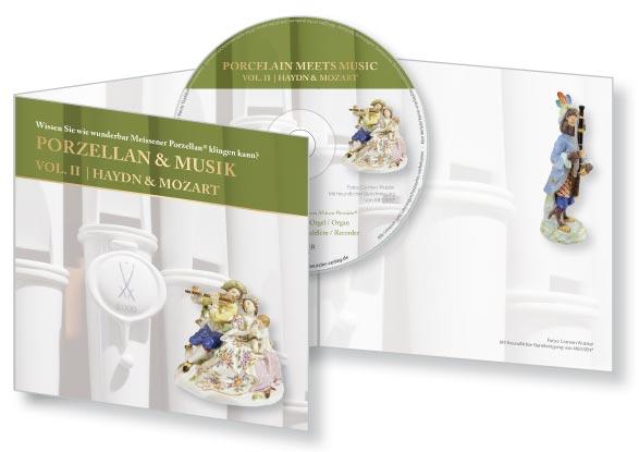 CD-Card Porzellan & Musik | Porcelain meets music Vol. II | Haydn & Mozart