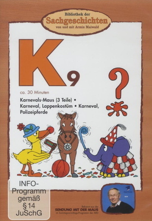 Bibliothek der Sachgeschichten - K9, Karneval, 1 DVD