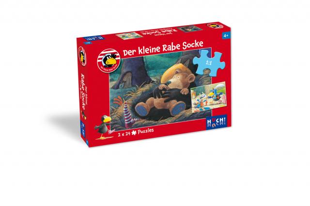 Der kleine Rabe Socke - Puzzle 1 (Kinderpuzzle)