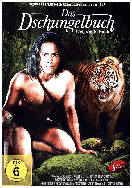 Das Dschungelbuch, 1 DVD (restaurierte Fassung)