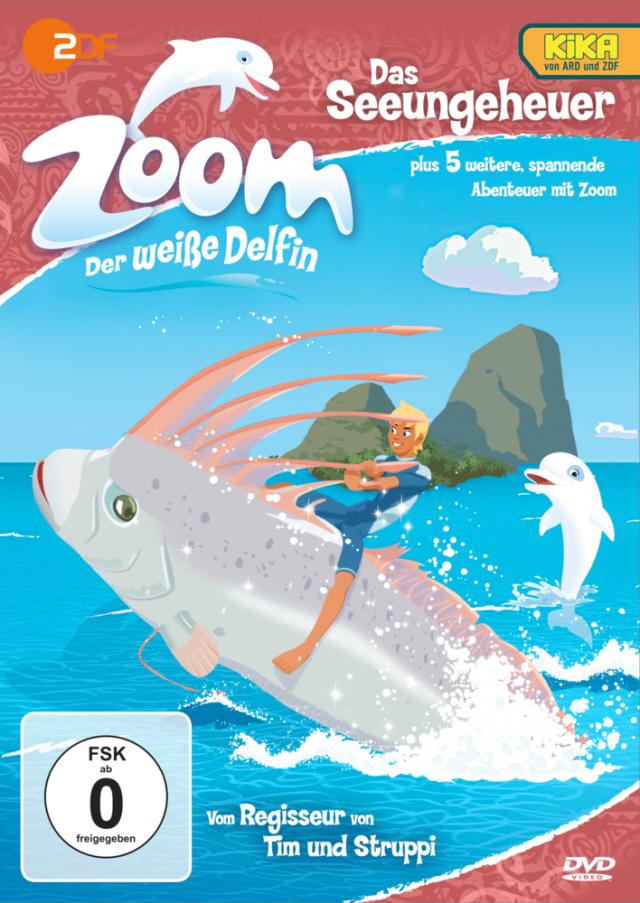Zoom - Der weiße Delfin - Das Seeungeheuer, 1 DVD