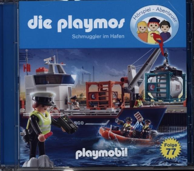 Die Playmos - Schmuggler im Hafen. Tl.77, 1 Audio-CD