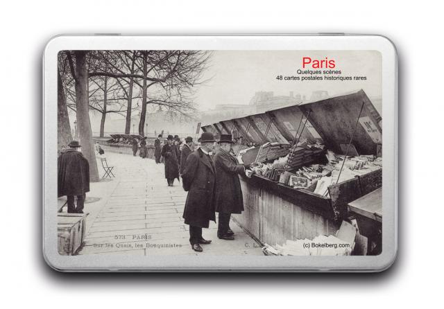 Paris 48 cartes postales historiques rares