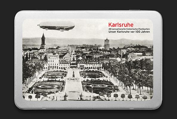 Karlsruhe 48 sensationelle historische Postkarten
